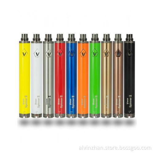 E-cigarette Rechargeable, Vision Spinner 2 Batteries, Various Colors to Choose, 1,600mAh Battery